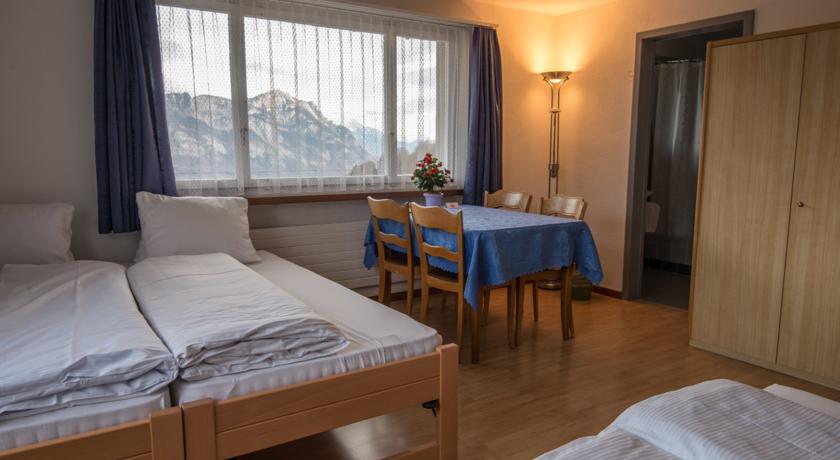 Hotel Restaurant Bergheim Flumserberg Pokoj fotografie
